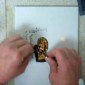 «Медный» кулончик из пластики